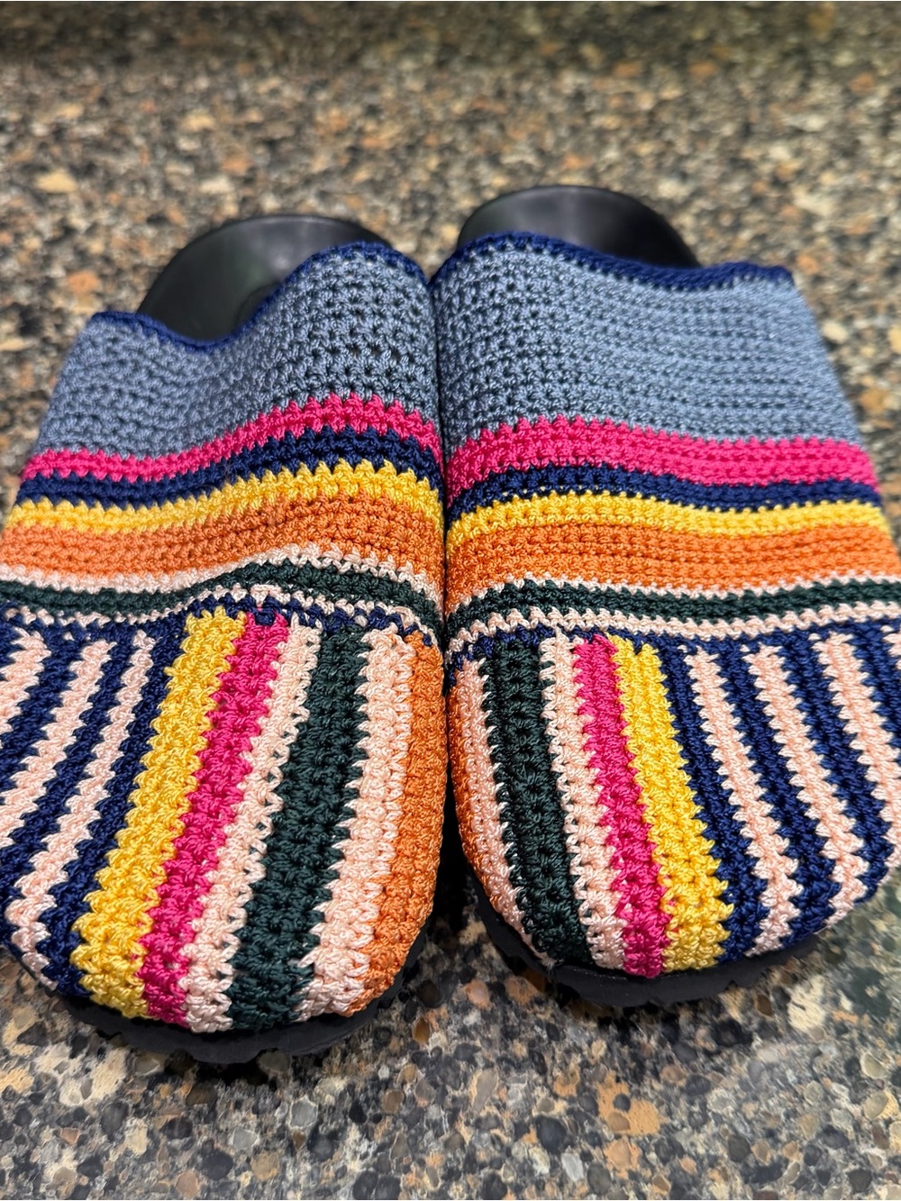 Staud dia  Multicolor Crochet Slip-On Shoes size 38 - Picture 7 of 7